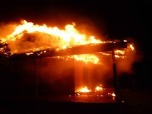 Arson attack on Guyra Paraguay building