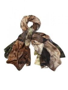 Lily and Lionel's Emily Bronze scarf, looped