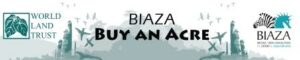 BIAZA Buy an Acre banner.