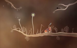 Still from the computer game, Botanicula.