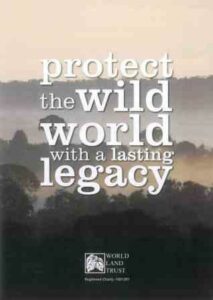 Front cover of WLT’s legacy leaflet