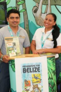 Vladimir and Therese from Programme for Belize.