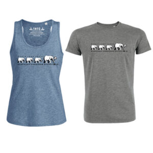 elephant crossing shirts