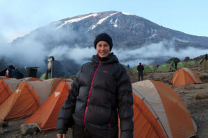 Helen Cox and Kilimanjaro