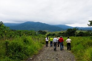 FUNDAECO field visit to Sierra Santa Cruz, Caribbean Guatemala