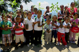 Community education and tree planting projects are very much part of GESG’s work in Sierra Gorda