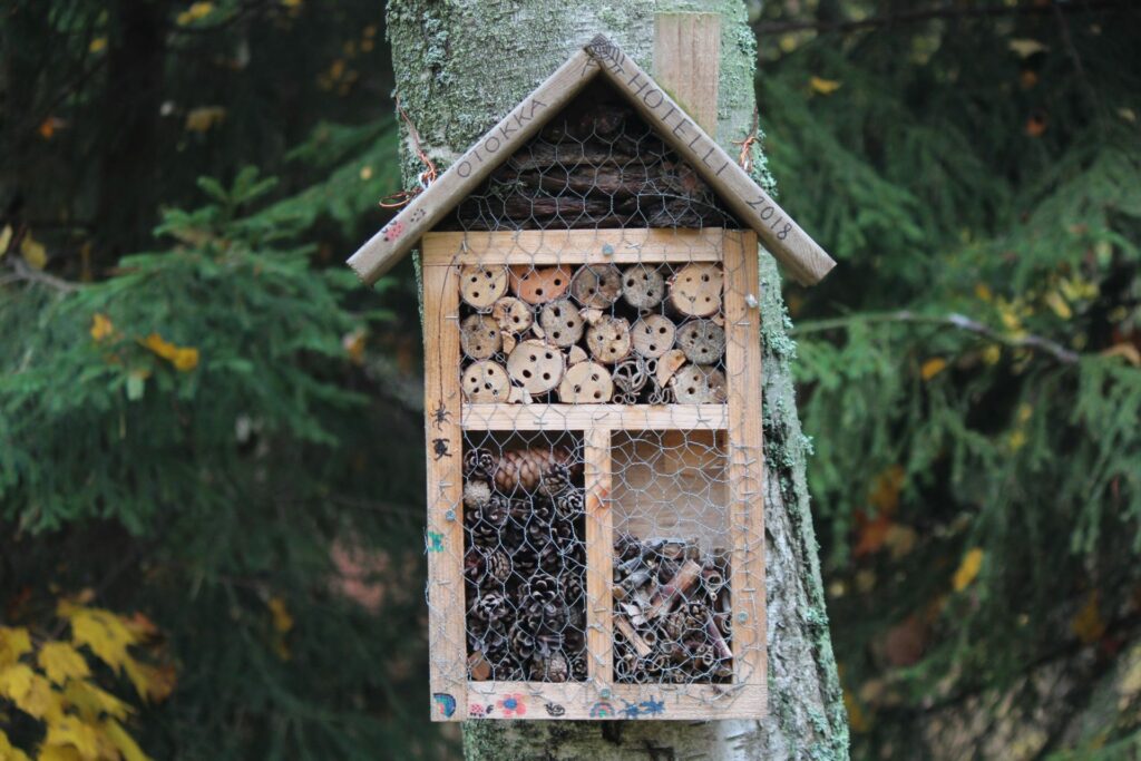 A Bug Hotel. Credit: Tania Malréchauffé on Unsplash