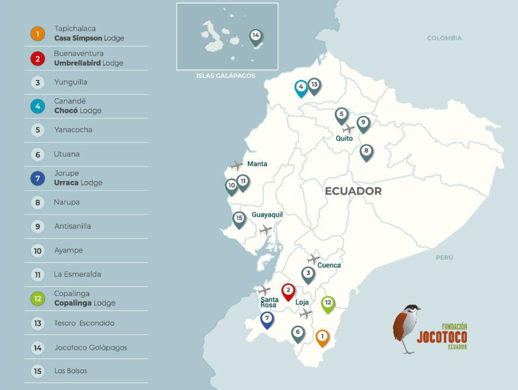 Fundación Jocotoco Reserves