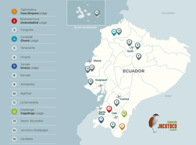 Fundación Jocotoco Reserves