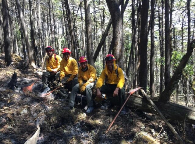 Roberto Pedraza Ruiz (right) & colleagues. Credit:GESG