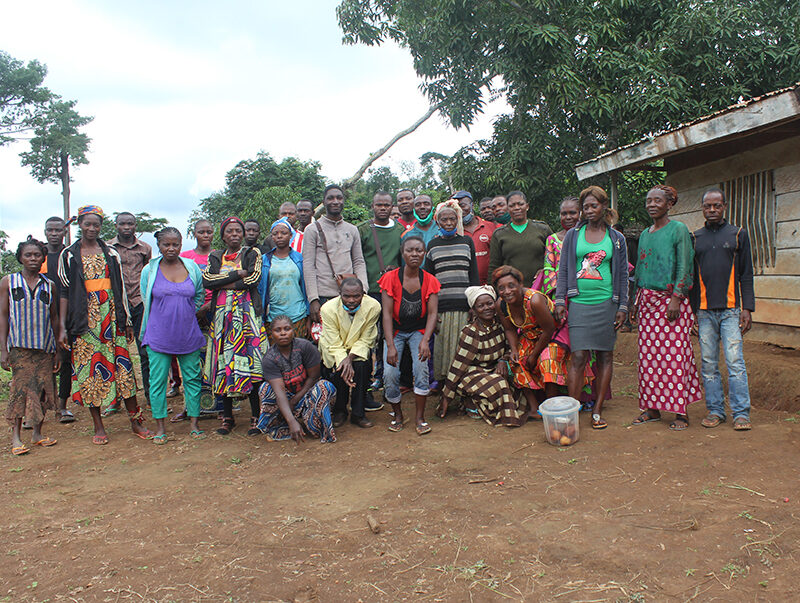 Local people in Hona Village, Cameroon