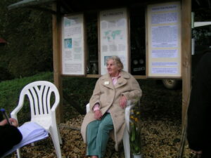Jane Pointer at the Kites Hill open day