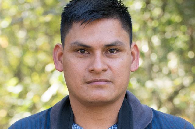 Portrait photograph of Chachi-born FJ ranger José Añapa has focused since Janua