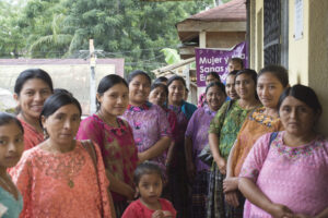 A group of women at the FUNDAECo women's clinic ©WLT/Dan Bradbury