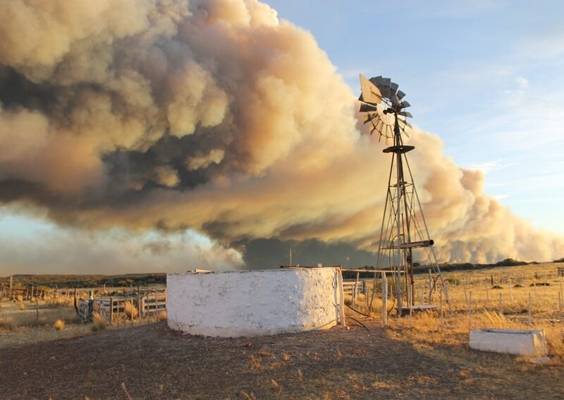 Fire in Patagonia