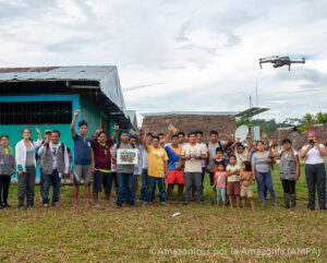 ABIOFORP members carrying out drone overflights