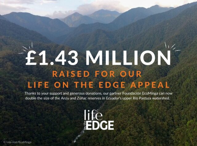 £1.43 million raised for our Life on the Edge Appeal