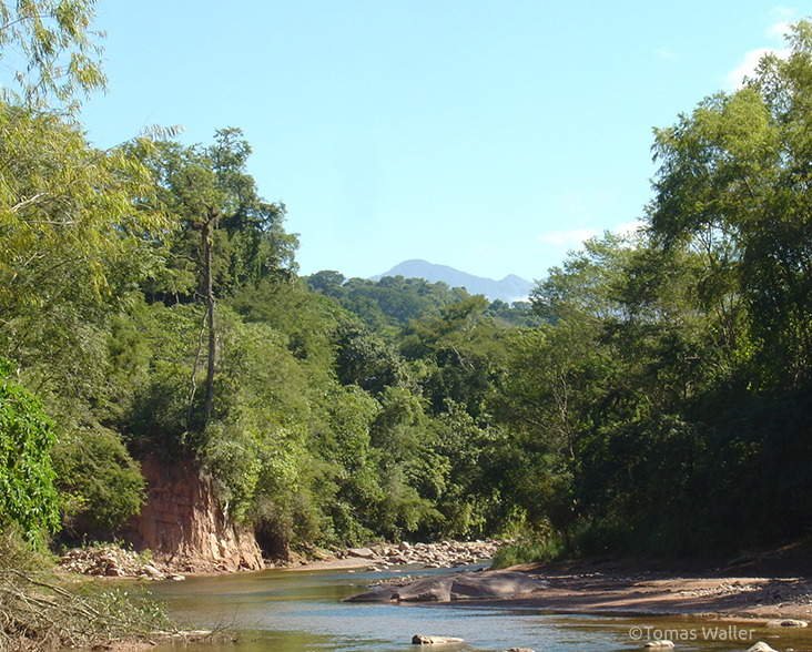 A view of El Pantanoso, Argentina