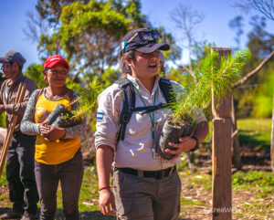 WLT funded 'Keeper of the Wild' leads a community tree planting project
