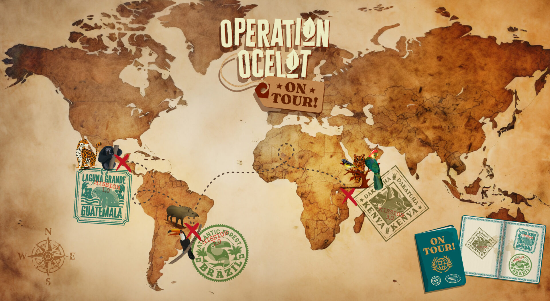 Operation Ocelot Map