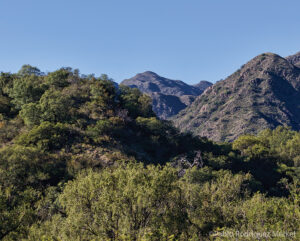 A view of Traslasierra National Park, Argentina