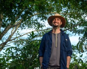 A photo of Juan David Sánchez in the field. Credit: FBC